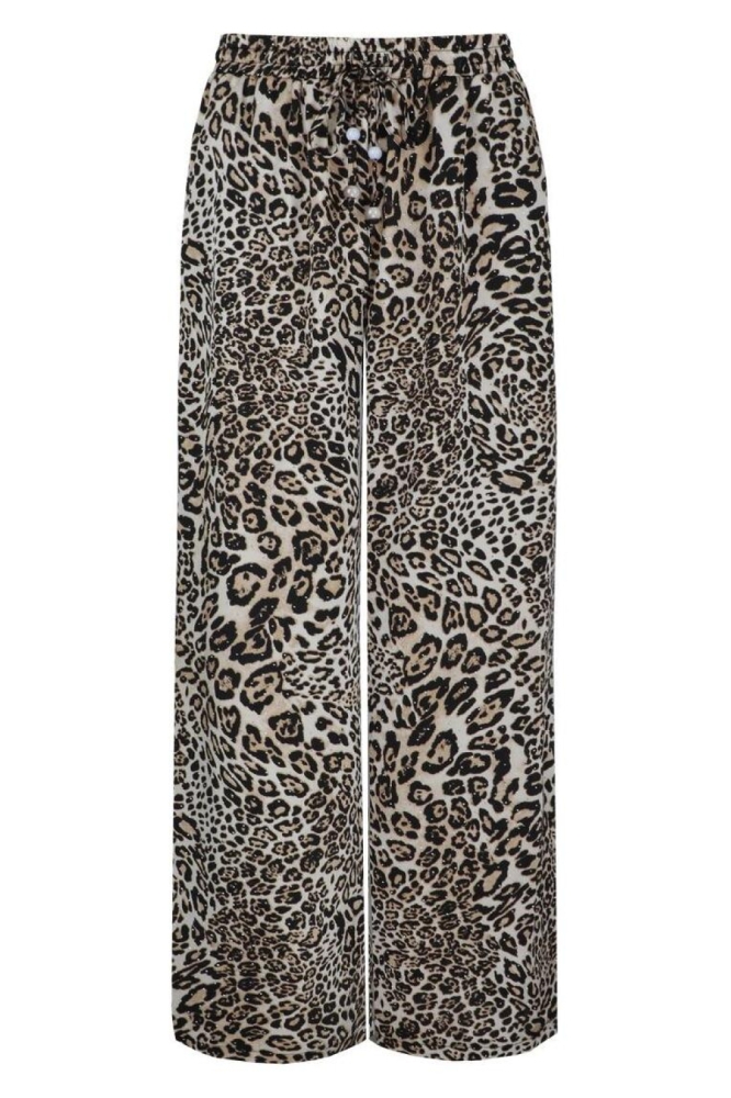BENIDORM PANTS 25ZOC03 501001 SAHARA/BLACK